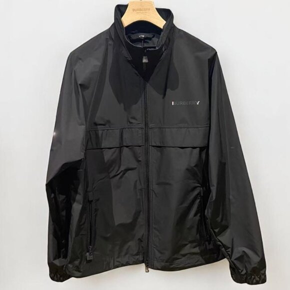 NWT Authentic Burberry Men's Logo Light Jacket Black - Picture 1 of 5